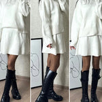 Velara - Pleteni Set - Oversize Pulover + Minica Maja Zagreb