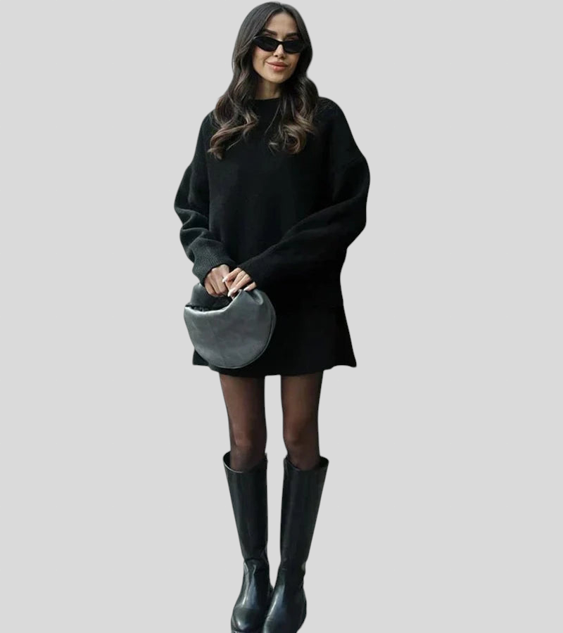 Velara - Pleteni Set - Oversize Pulover + Minica Maja Zagreb