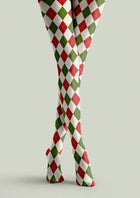 Viken Plan Božićne čarape s uzorkom jolly holly