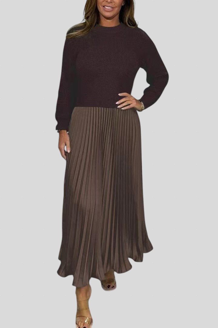 Claudia - Plisirana Haljina s Puloverom Maja Zagreb