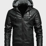Matej – Kožna jakna s kapuljačom i podstavom Maja Zagreb