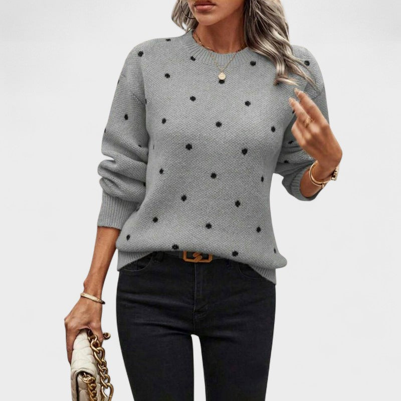 Emilija - Pletena majica s točkicama Maja Zagreb