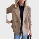 Valentina - Elegantni sako s pletenim rukavima