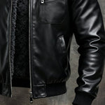 Nikola – Topla crna kožna jakna Maja Zagreb