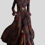 Giulietta – Karirana Maxi Košulja-Haljina Maja Zagreb