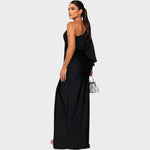 Marica – Elegantna duga haljina na jedno rame Maja Zagreb