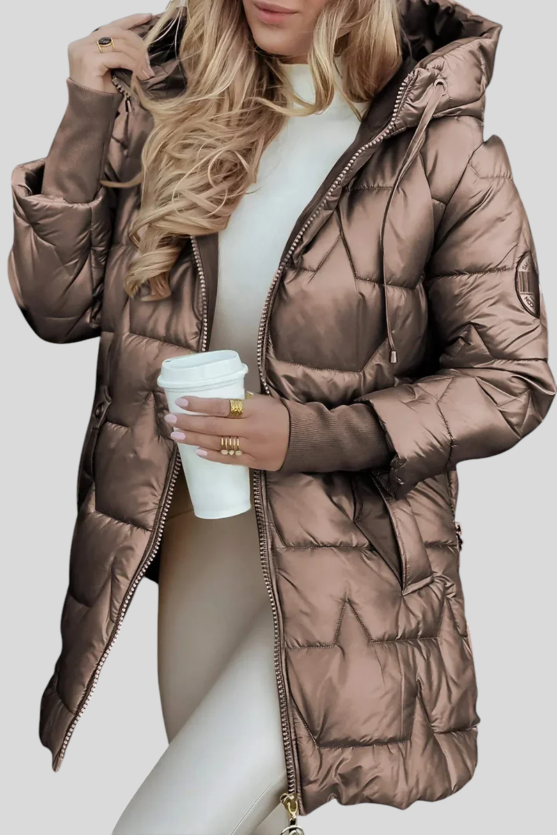 Kate - Elegantna Zimska Jakna S Kapuljačom Maja Zagreb