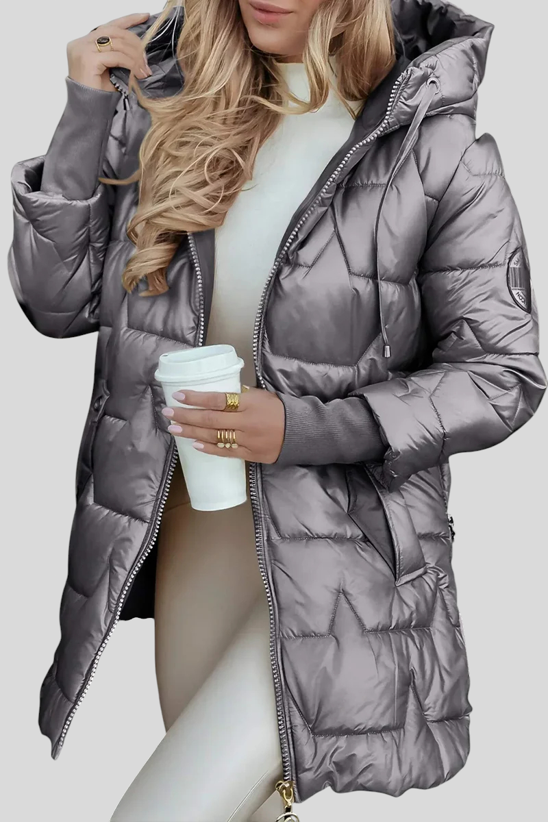 Kate - Elegantna Zimska Jakna S Kapuljačom Maja Zagreb