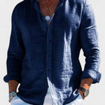 Dennis - Casual košulja od lanene tkanine za muškarce Maja Zagreb