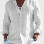 Dennis - Casual košulja od lanene tkanine za muškarce Maja Zagreb