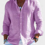 Dennis - Casual košulja od lanene tkanine za muškarce Maja Zagreb