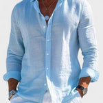 Dennis - Casual košulja od lanene tkanine za muškarce Maja Zagreb