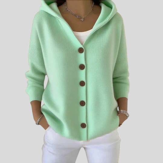 Felicia - Trendy Pletiva Jakna s Kapuljačom Maja Zagreb