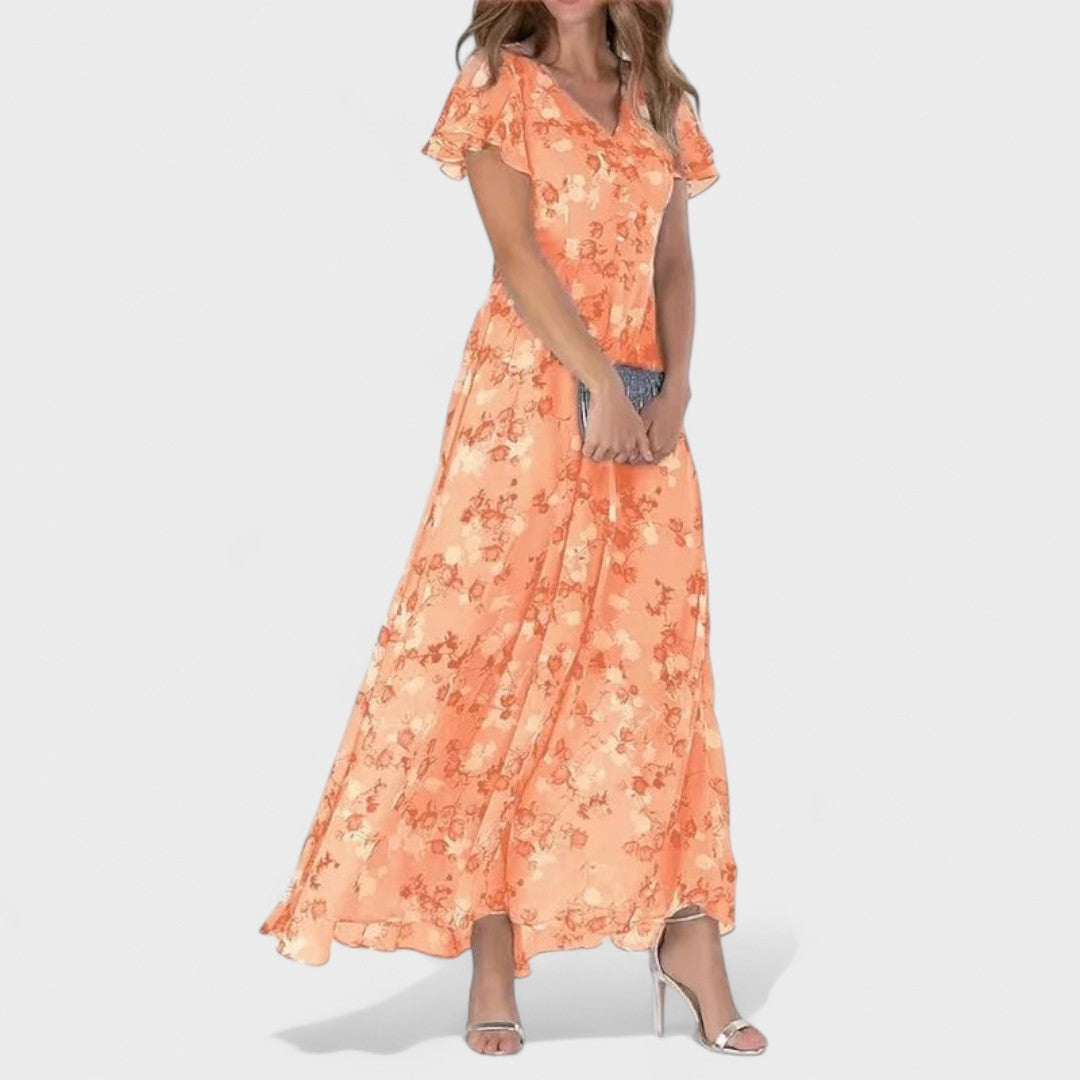 Mila - Luksuzna duga haljina elegantnog kroja Maja Zagreb