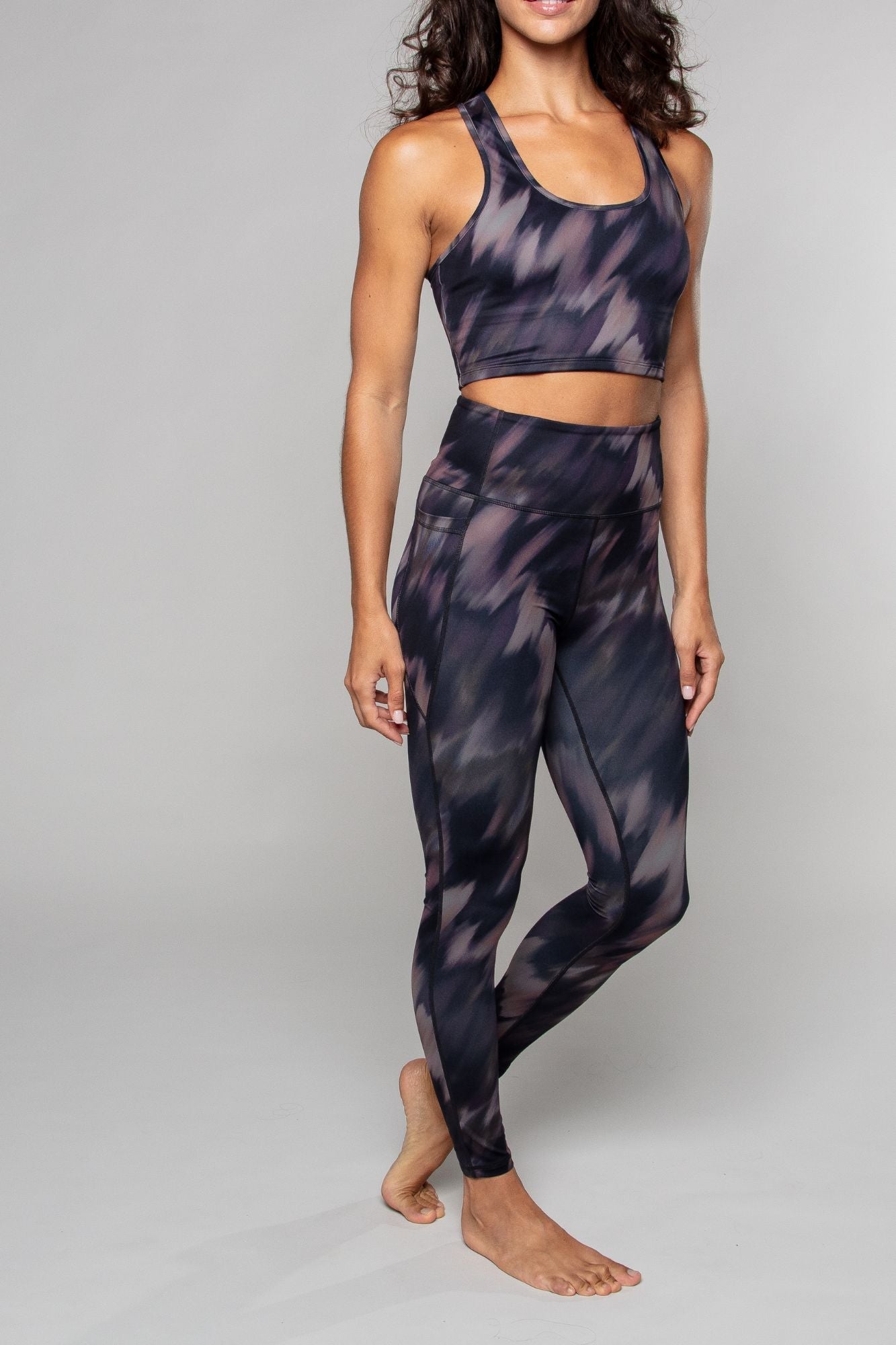 Haze pune visokog struka duge tajice s džepovima Maja Zagreb