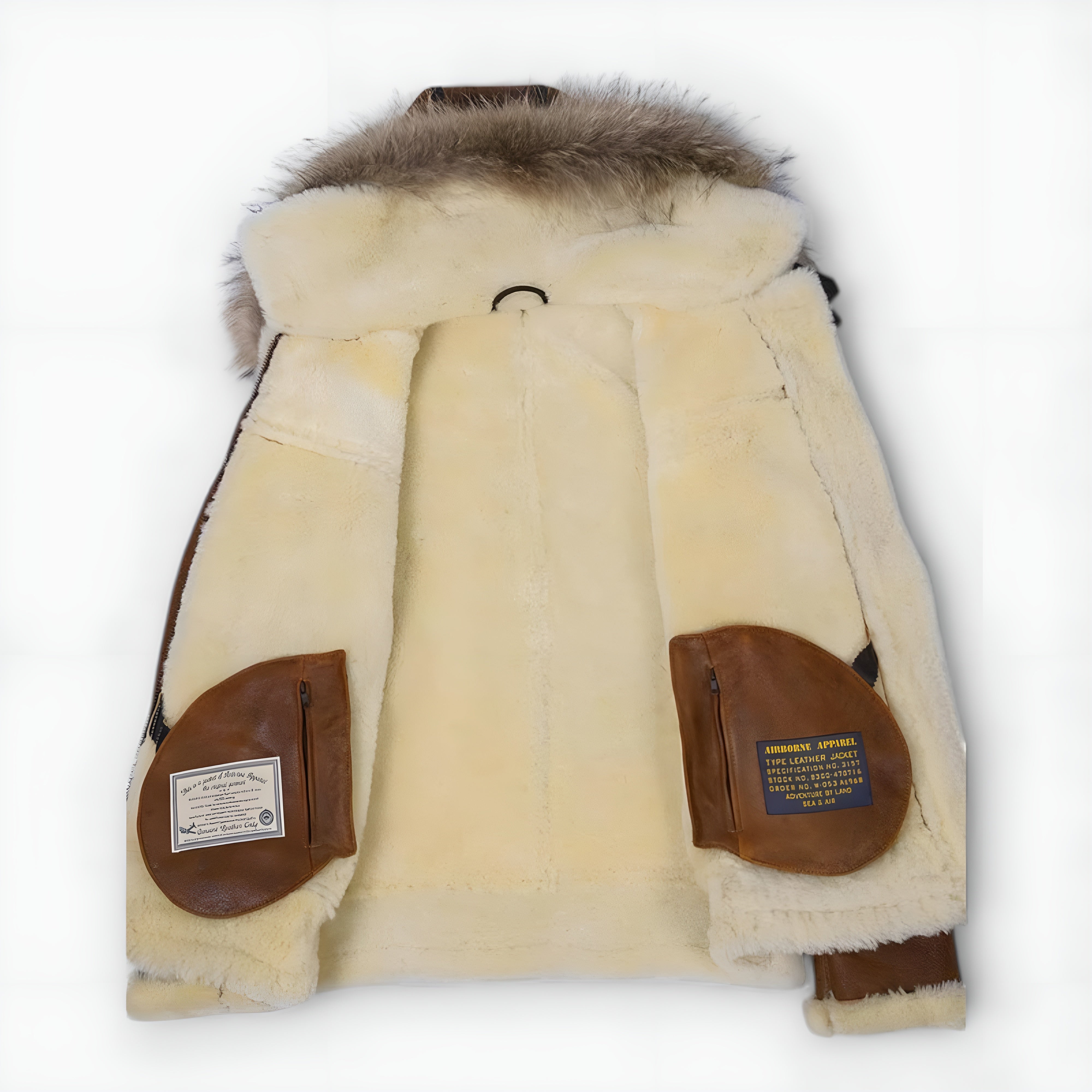 Aron™ | Bomber jakna s krznenom kapuljačom Maja Zagreb