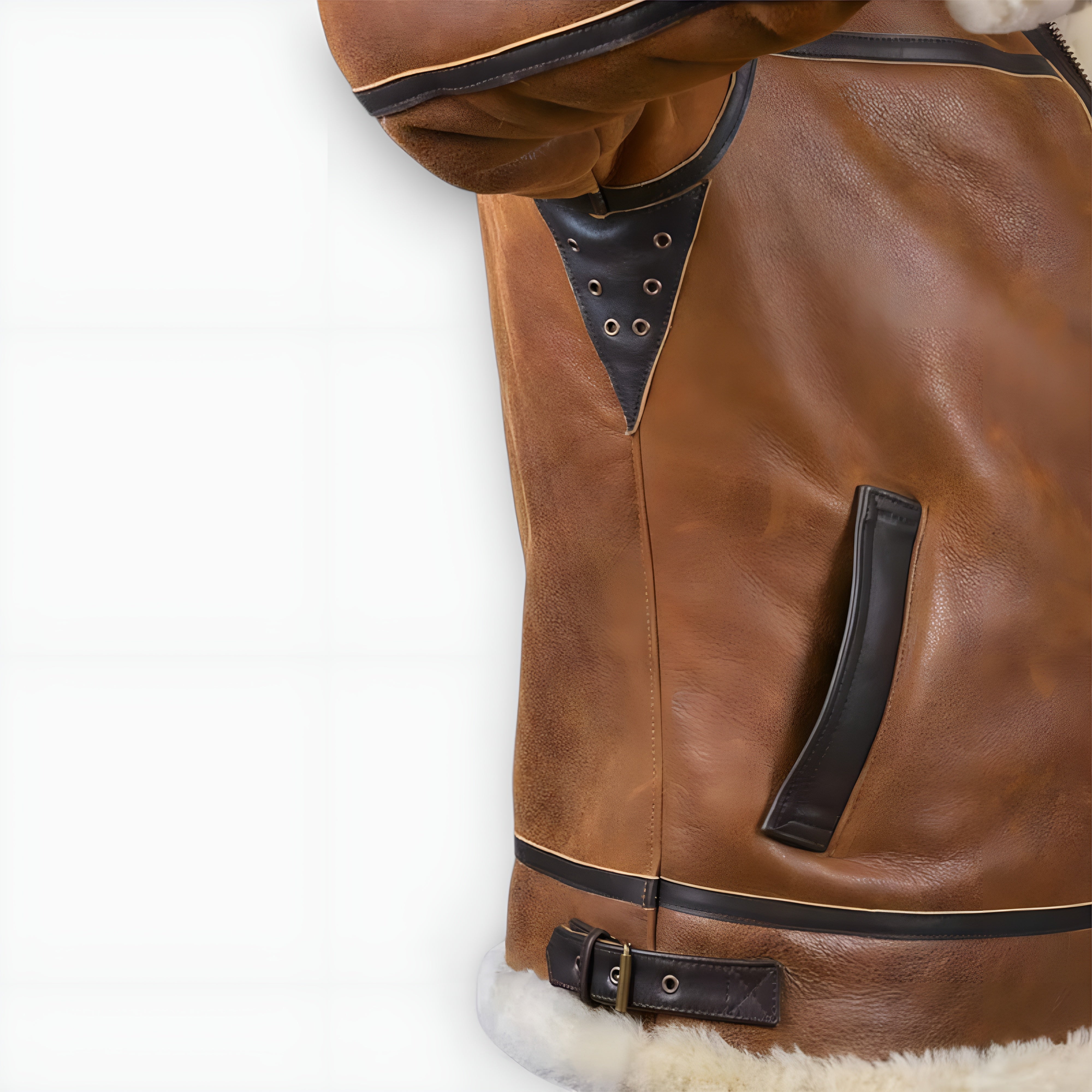 Aron™ | Bomber jakna s krznenom kapuljačom Maja Zagreb