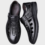 Steffen - Brune športne sandale od prave kože Maja Zagreb