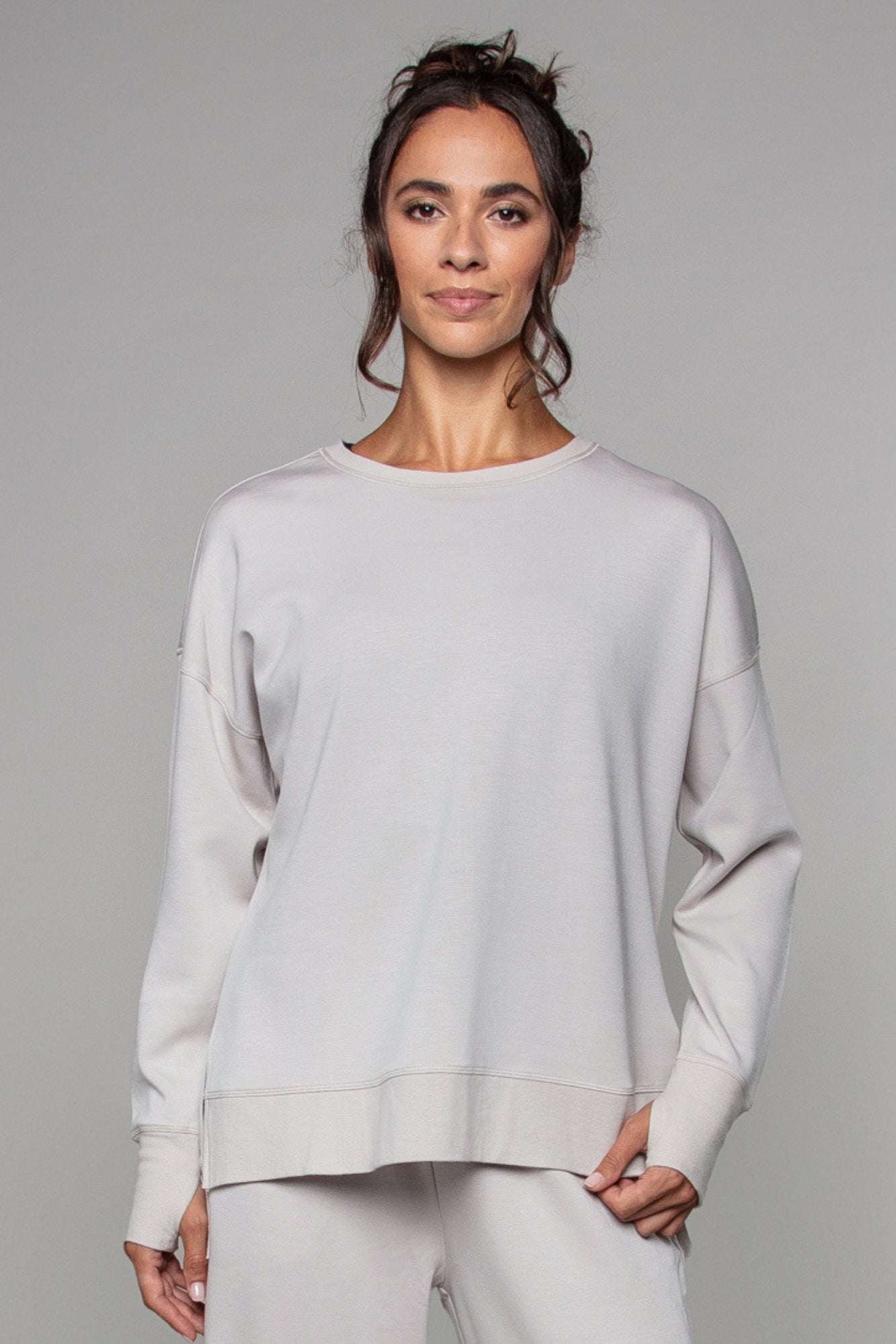 Supersoft Longline Sweatshirt Ovsena Maja Zagreb