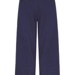 Supersoft široke hlače za trening tamnoplave Maja Zagreb