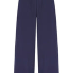 Supersoft široke hlače za trening tamnoplave Maja Zagreb
